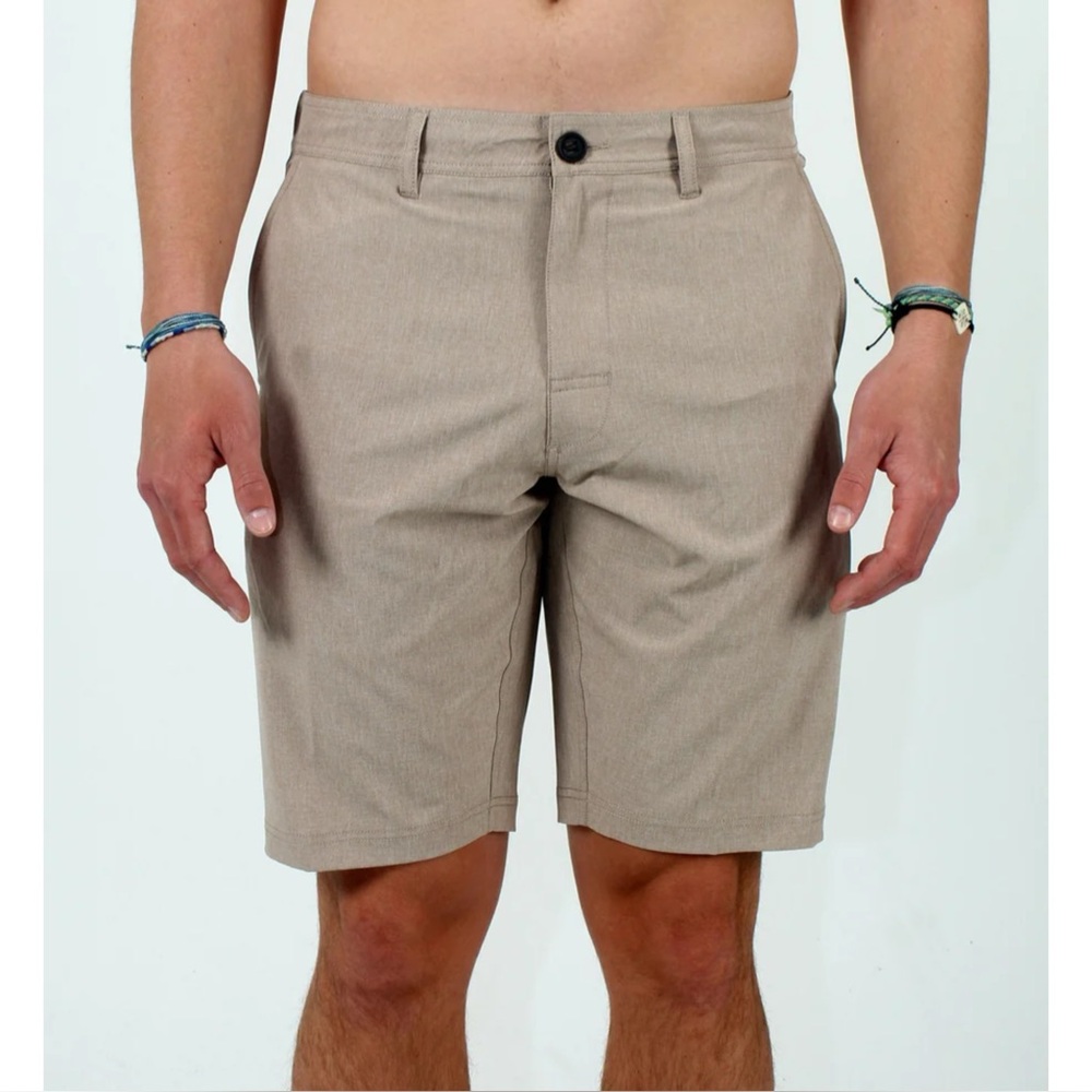 NWT Quiet Storm Surf Shop The hybrid khaki heather shorts big and tall 42 - Picture 10 of 10